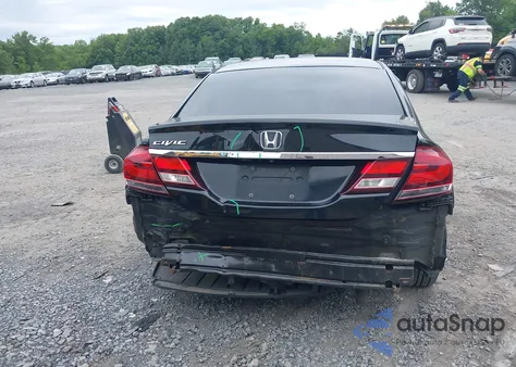 2013 Honda Civic Lx z USA, uszkodzony, nr VIN 2HGFB2F56DH551068